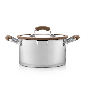 Кастрюля с крышкой Esprado Sense, 3.3 л, 20 см, нерж. сталь