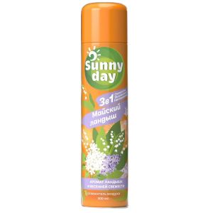 

Освежитель воздуха Sunny Day Майский Ландыш, 300 мл