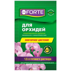 

Удобрение органо-минеральное для орхидей Bona Forte, 10 мл, пакет