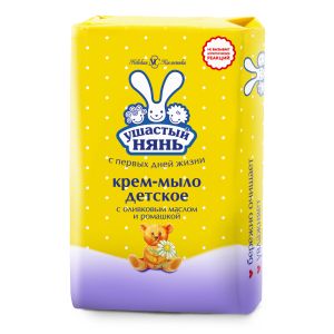 

мыло детское УШАСТЫЙ НЯНЬ, с экстрактом ромашки, 90гр.