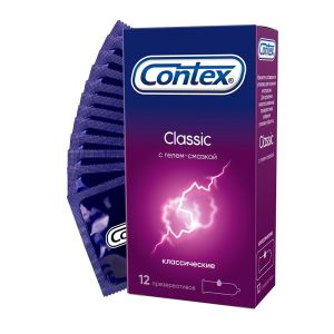 презервативы CONTEX Classic классические 12шт