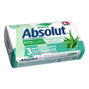 

мыло туалетное ABSOLUT Nature алоэ, 90гр.