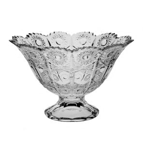

Конфетница на ножке Crystal Bohemia, 13.5 см, хрусталь, Прозрачный