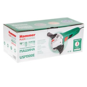 

машина углошлифовальная HAMMER Flex USM900E 950Вт 3000-12000об/мин 125мм