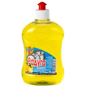 средство д/мытья посуды РАДУГА Лимон, 500мл