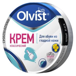 

Крем для обуви Olvist Классический уход, 50 мл, черный, банка