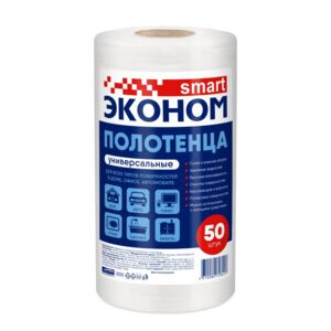 

Салфетки универсальные Эконом Smart, 50 шт, 23х20 см