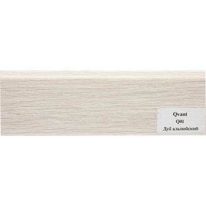 

Плинтус пластиковый Qvant Q01, дуб альпийский, 2,2 м