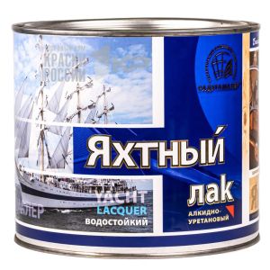 

Лак яхтный Радугамалер, матовый, бесцветный, 1.9 л