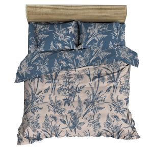 

Комплект постельного белья Bouquet, Дуэт, нав. 50х70 см, перкаль, диз. 346