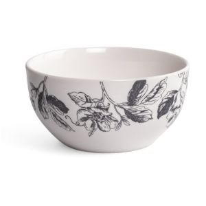 

Салатник Crystar Botanica, 14.5 см, фарфор, серый, С рисунком