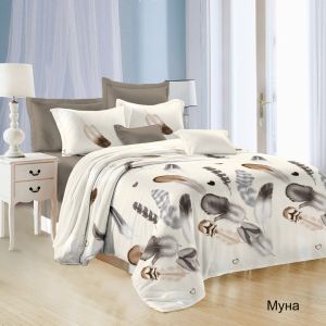 

Комплект постельного белья Эльф Satin collection Муна, , микросатин