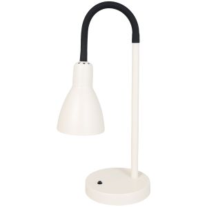 

Лампа настольная Camelion KD-437 C01, Е27, 40 Вт, металл, молочный