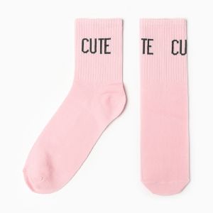 

Носки женские Kaftan Cute, р. 36-40, -25 см, розовый