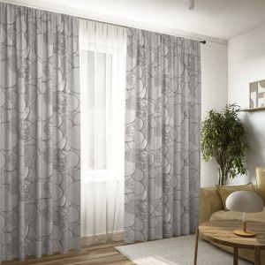 

Портьера Legrand Сфера, 140х260 см, серый, рогожка
