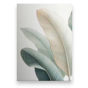 

Картина на холсте PosterMarket Зеленые листья 2, 50х70 см